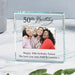 Personalised 50th Birthday Photo Gift Plaque