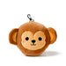 Relaxeazzz Monkey Plush Travel Pillow & Eye Mask
