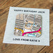 Everton Stadium Map Coaster & Greetings Card