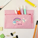 Personalised Cute Bunny Pink Pencil Case - Back To School