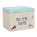 British Garden Birds Seed Packet Storage Box