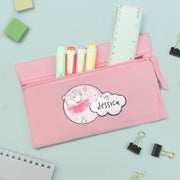 Personalised Children’s Princess Ballerina Pink Pencil Case
