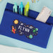 Personalised Children’s Space Blue Pencil Case