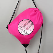 Personalised Ballet Design Pink Kit Bag
