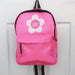 Personalised Children’s Flower Pink Backpack - Back To School 
