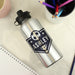 Personalised Football Silver Drinks Bottle - Back To School