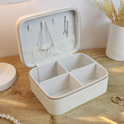 Personalised Floral Arch Travel Jewellery Box