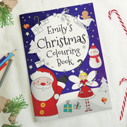 Personalised Children’s 'It's Christmas' Fairy Colouring Book