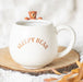 Novelty Sleepy Bear Rounded Mug - Autumn Home Decor 