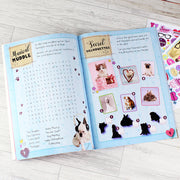 Personalised Children’s Adorable Animals Activity Book With Stickers