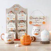 Autumn Decor Hello Autumn Pumpkin Oil Burner