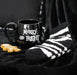 Gothic Christmas Merry and Fright Mug and Socks Set