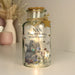 Personalised 100th Birthday Me to You Floral LED Glass Jar - Any Text