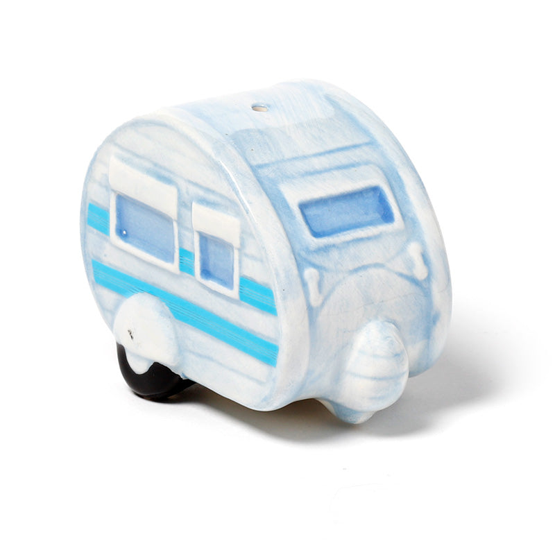 Novelty Ceramic Caravan Salt and Pepper Shakers Set