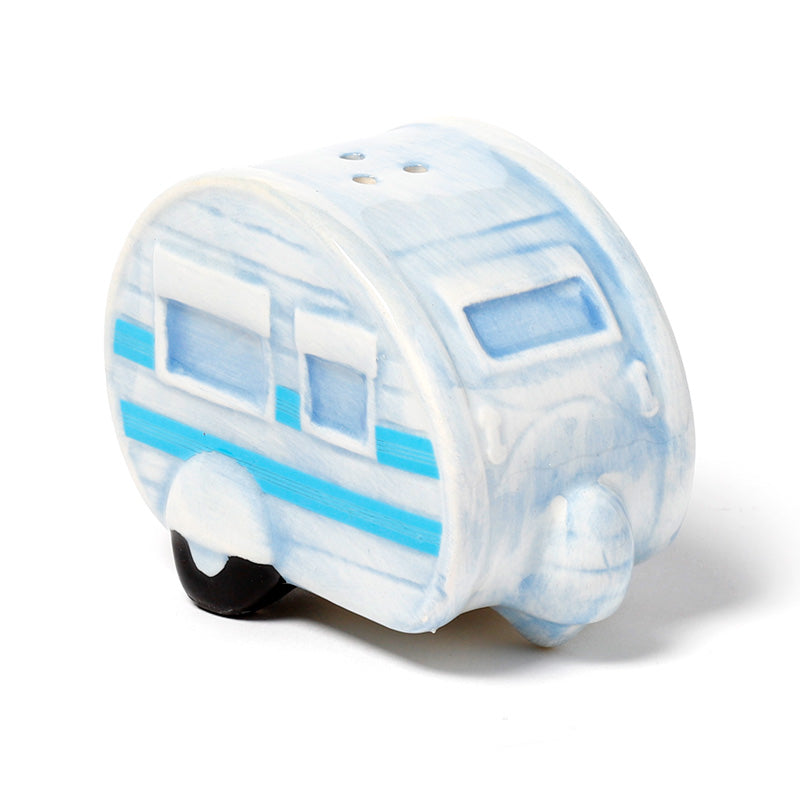 Novelty Ceramic Caravan Salt and Pepper Shakers Set