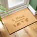 Personalised Autumn Rectangle Coir Doormat - Home Decor