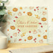 Personalised Autumn Pumpkin Glass Chopping Board - Home Decor