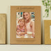 Engraved Godmother Oak Finish Photo Frame - 5x7