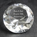 Personalised 50th Anniversary Paperweight Gift Boxed - Any Message