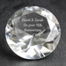 Personalised 15th Anniversary Paperweight Gift Boxed - Any Message