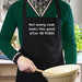 Personalised 40th Birthday Black Apron - Any Message
