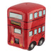 London Red Double Decker Bus Ceramic Salt & Pepper Shaker Set