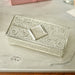 Engraved Silver Plated Trinket Box