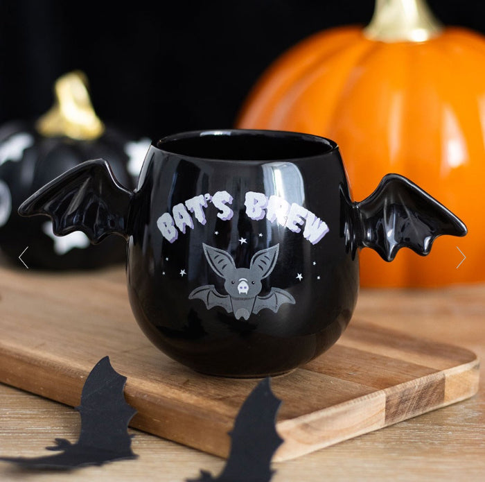 Bat's Brew Bat Wing Mug - Halloween