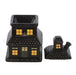 Black Haunted House Oil Burner & Wax Melt Warmer