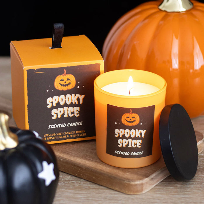 Spooky Spice Cinnamon Candle - Halloween
