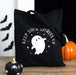 Halloween Keep Your Spirits Up Ghost Polycotton Tote Bag