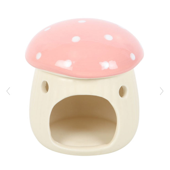 Pink Mushroom Shaped Oil Burner