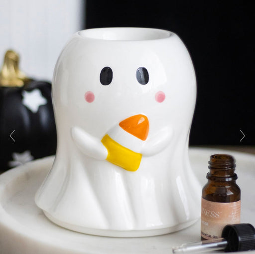 Candy Corn Ghost Oil Burner & Wax Melt Warmer