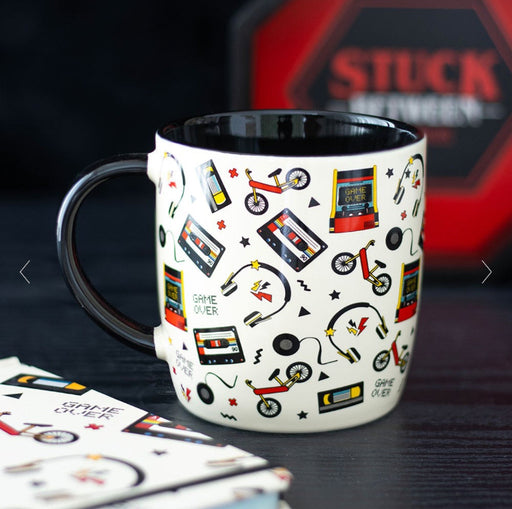 Retro 80s Print Novelty Mug