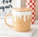 Novelty Waffle Mug and Coaster Set