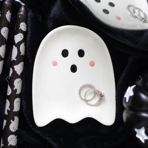 Sweet Ghost Shaped Ceramic Dish