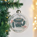 Personalised Cosy Jumper Christmas Glass Bauble