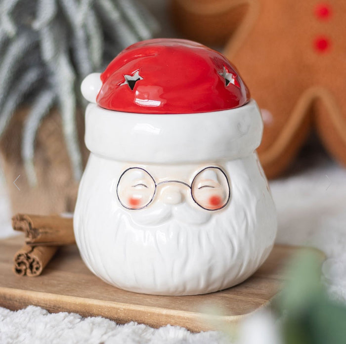 Christmas Santa Claus Shaped Oil Burner & Wax Warmer