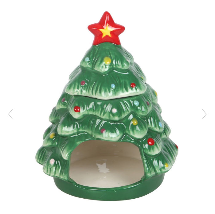 Nostalgic Christmas Tree Shaped Oil Burner