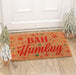 Humorous Novelty Bah Humbug Christmas Doormat