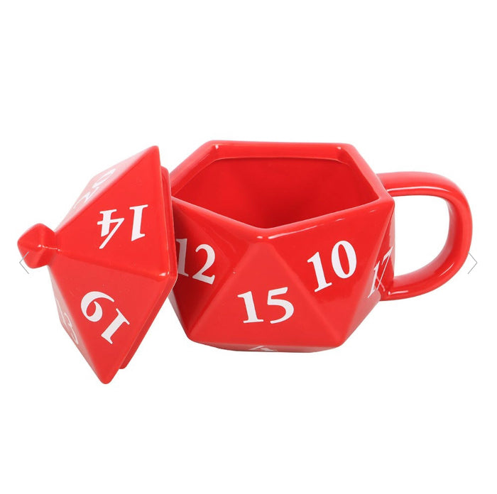 D20 Gaming Dice Shaped Mug