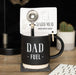 Novelty Dad Fuel Mug and Coffee Scoop & Clip