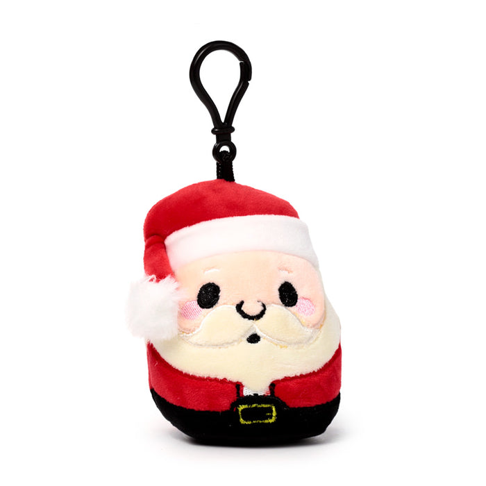 Squidglys Christmas Santa Plush Keyring