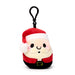 Squidglys Christmas Santa Plush Keyring