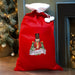 Personalised Nutcracker Luxury Red Christmas Sack