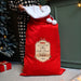Personalised Luxury Pom Pom Christmas Sack - Special Delivery