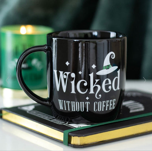 Wicked Without Coffee Witch Mug