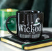 Wicked Without Coffee Witch Mug