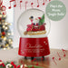 Personalised Musical Santa Globe Christmas Decoration