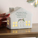 Personalised Christmas LED Light Up Ceramic House Decoration
